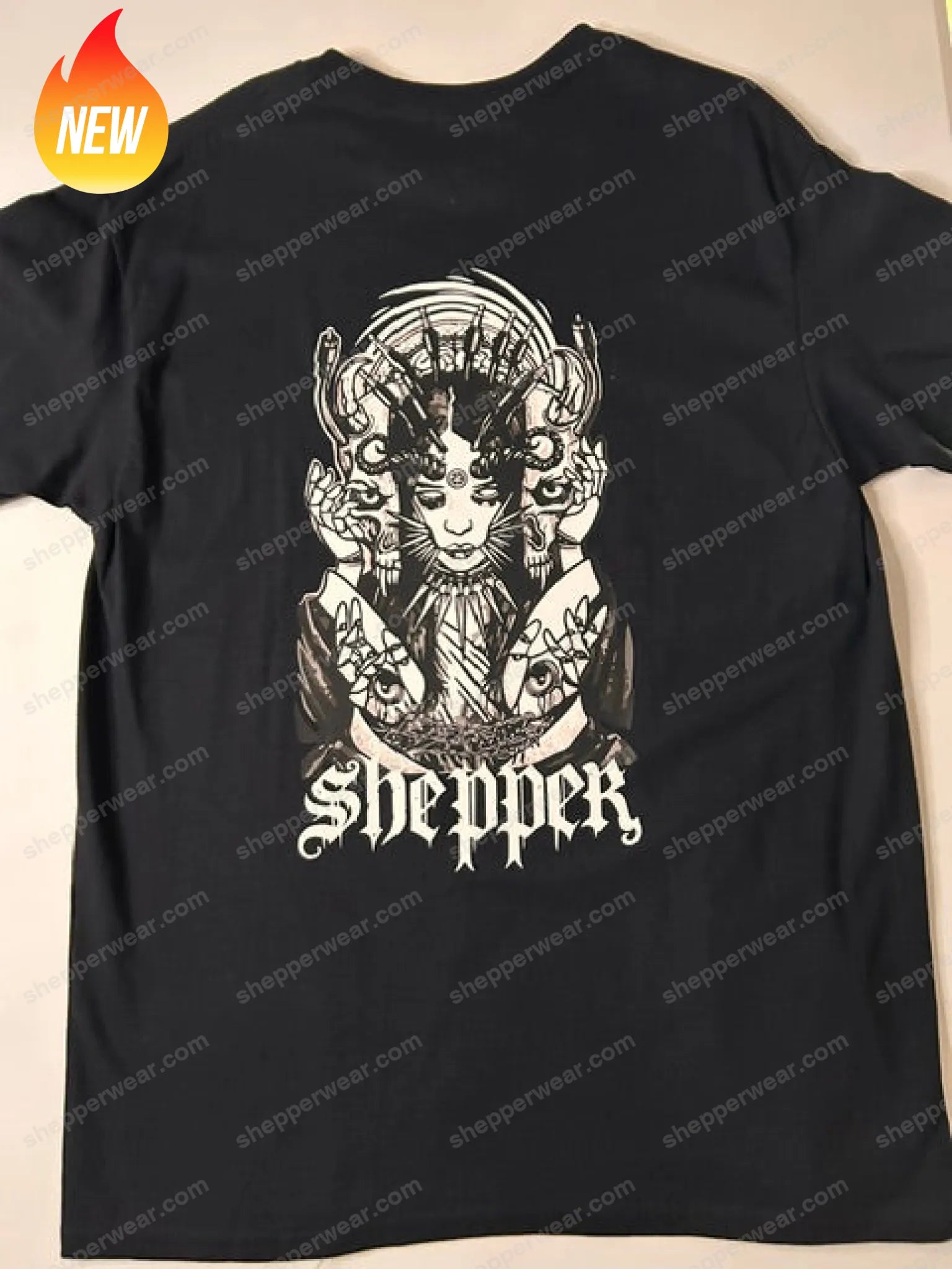FLASH PRIX GOTHIC WITCH - M - TEE-SHIRT