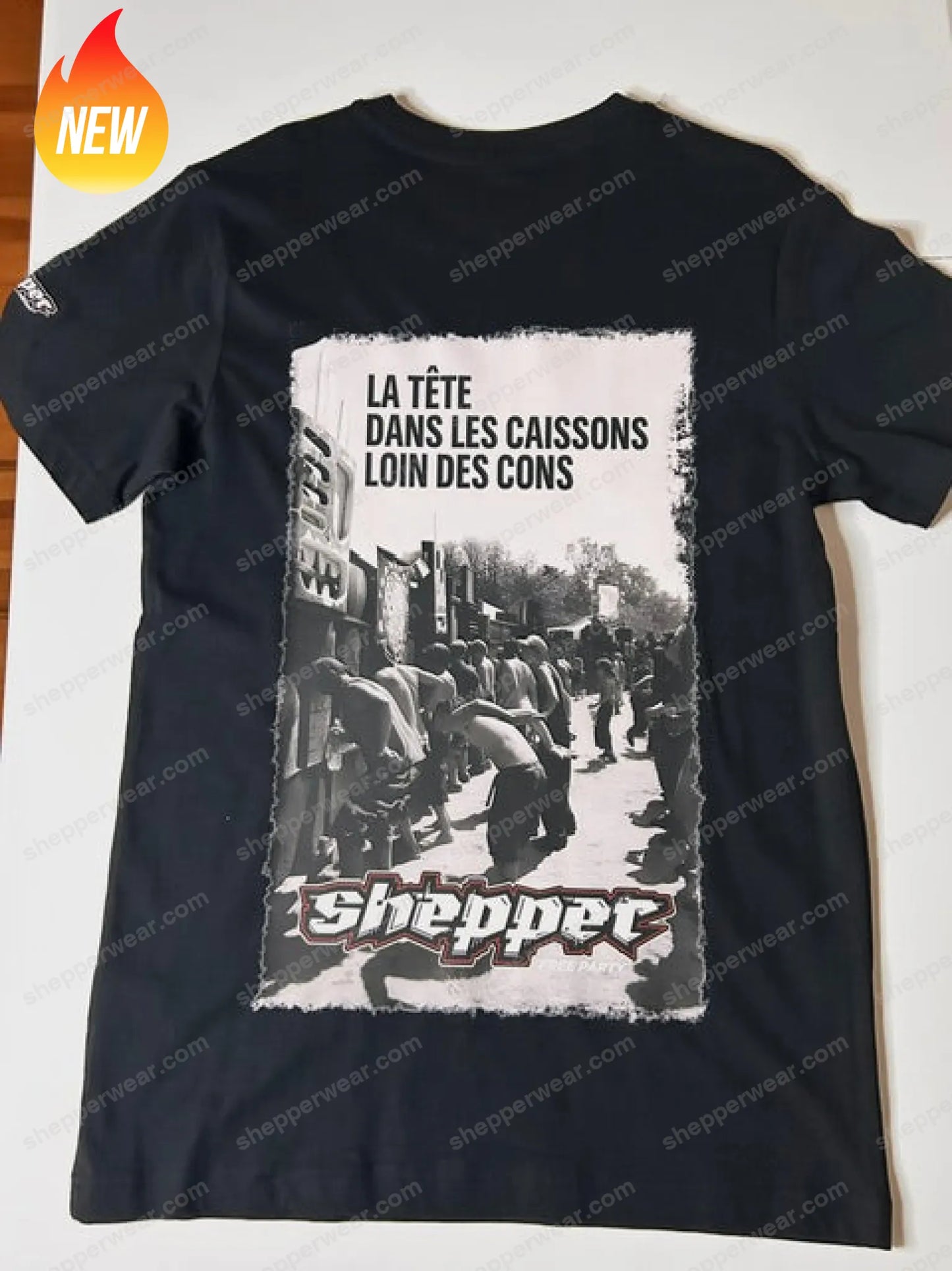 FLASH PRIX LA TETE DANS LES CAISSONS - S - TEE-SHIRT