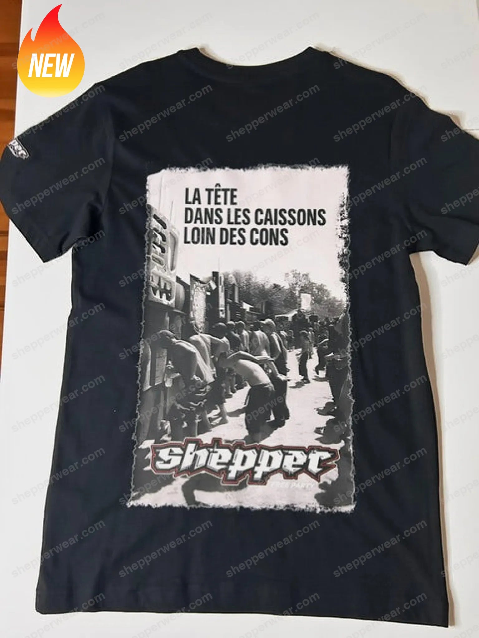 FLASH PRIX LA TETE DANS LES CAISSONS - S - TEE-SHIRT