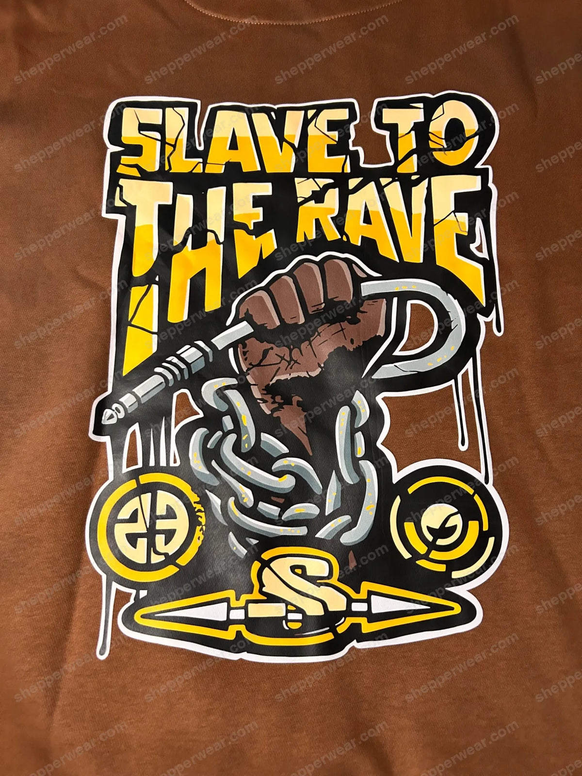 FLASH PRIX LE SWEAT SLAVE TO THE RAVE - XXXL - SWEAT A CAPUCHE