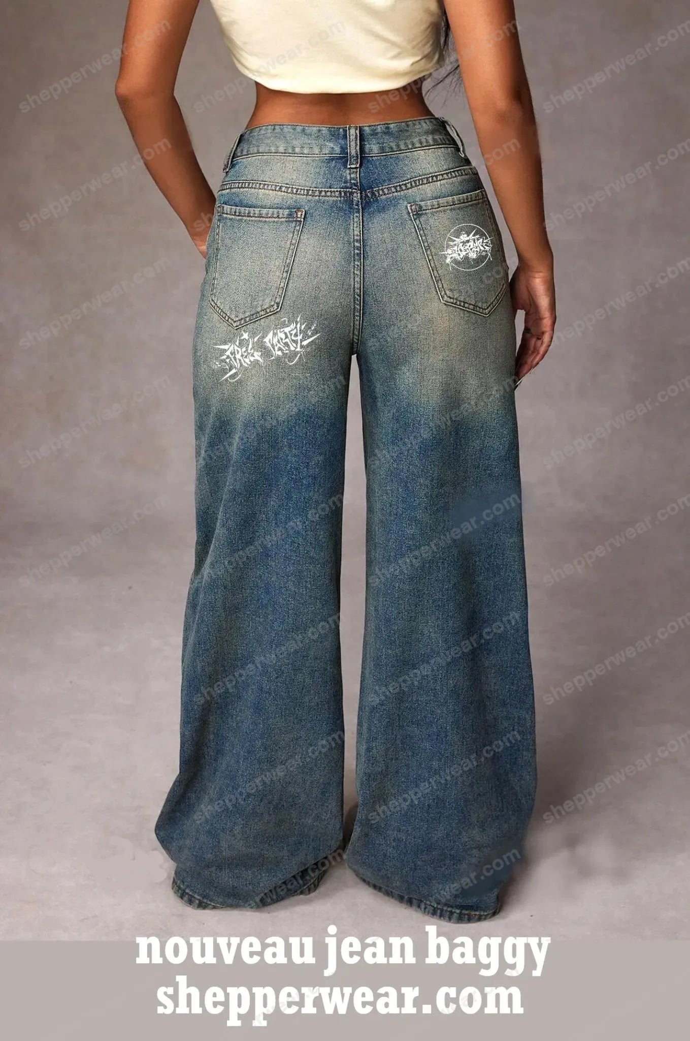 JEAN BAGGY FREE PARTY SHEPPERWEAR