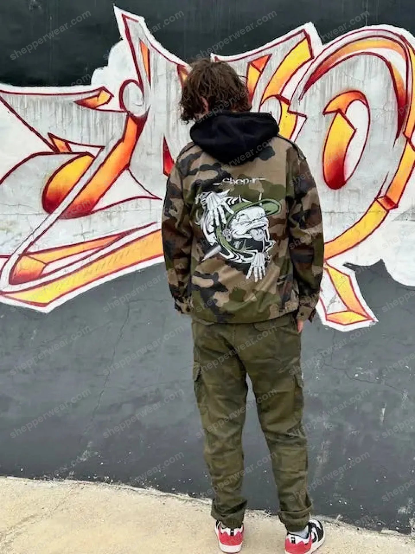 PANTALON CARGO CAMOUFLAGE SHEPPERWEAR