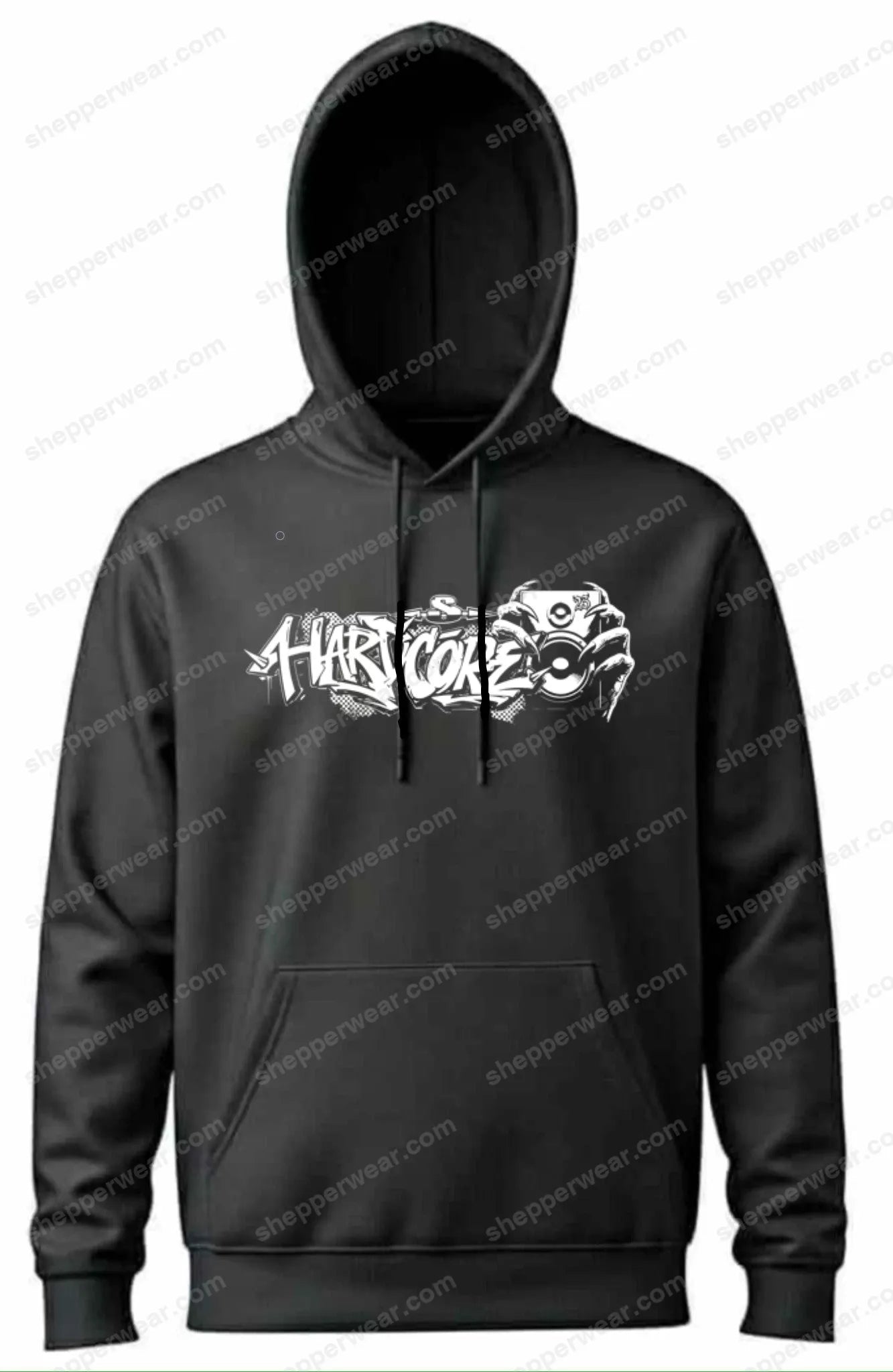 SWEAT HARDCORE DRAKSKULL - SWEAT A CAPUCHE