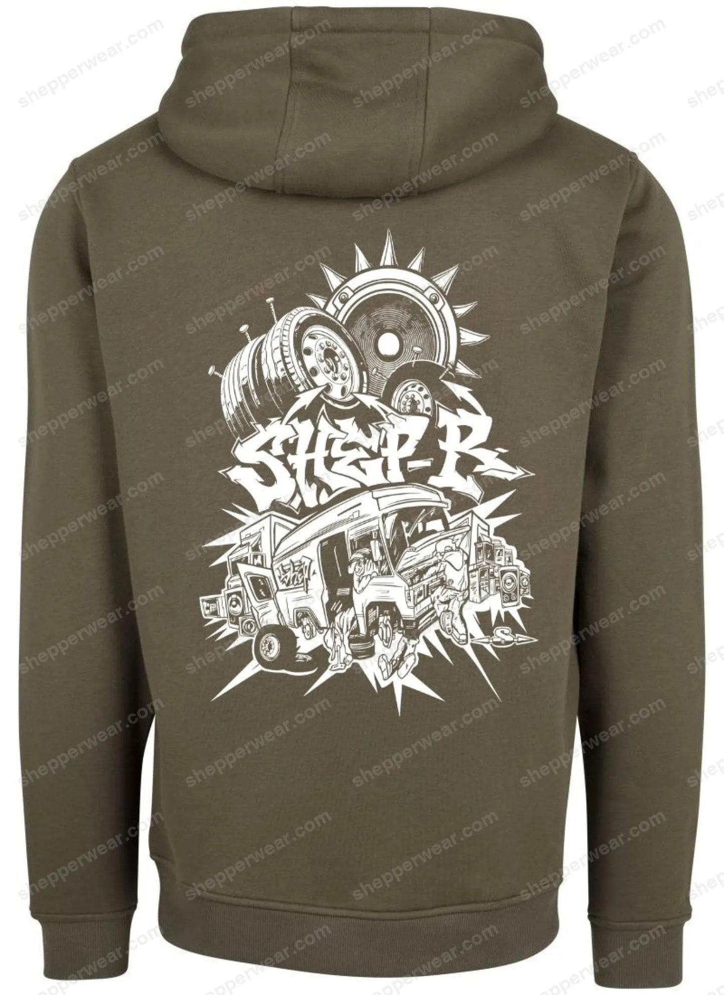 SWEAT RAVE MEKANIK - SWEAT A CAPUCHE