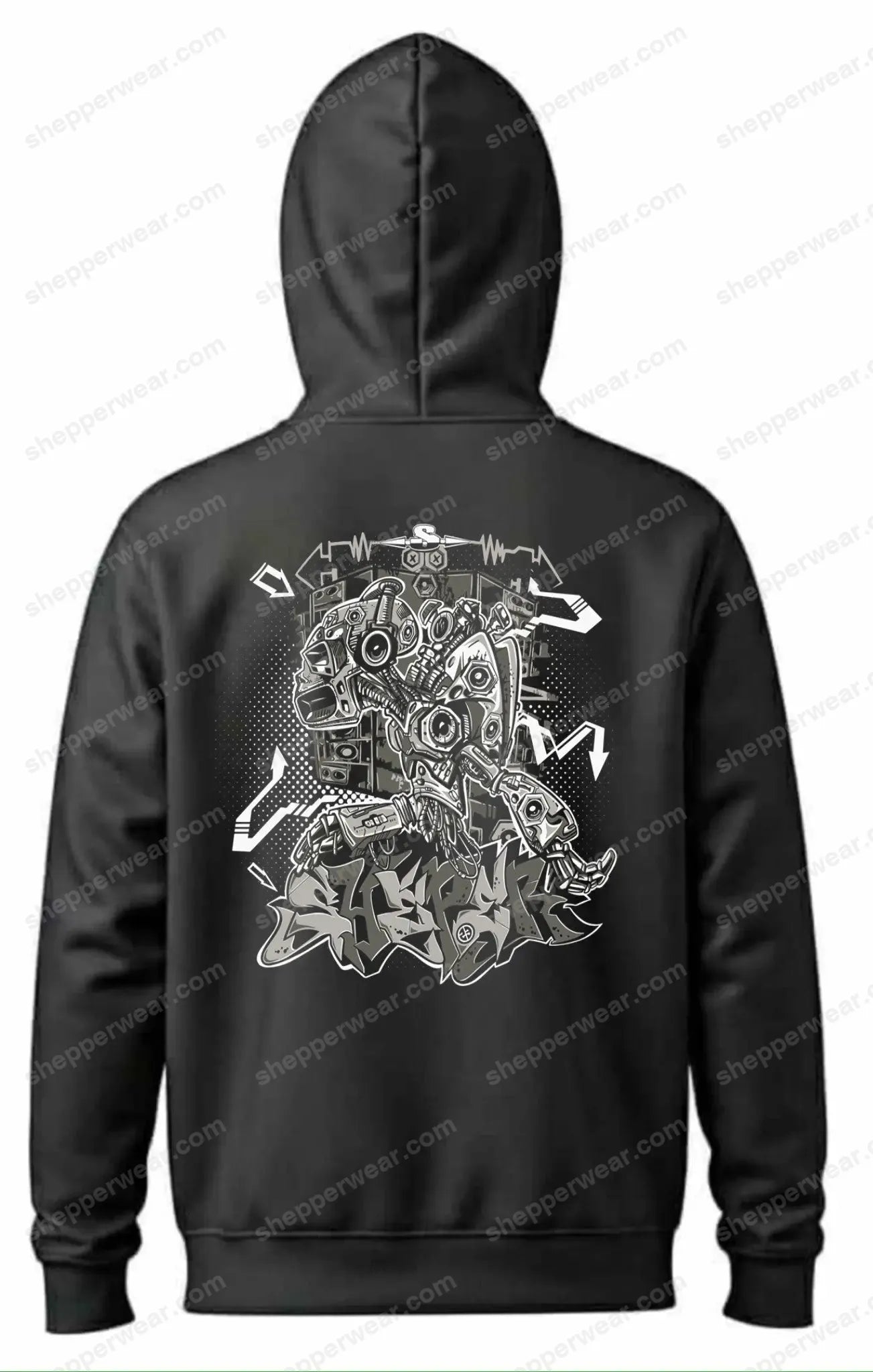 SWEAT RAVE MODELE SHEPPER ROBOT SHEPPERWEAR