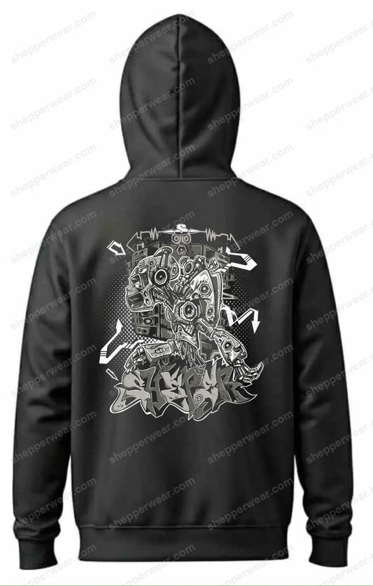 SWEAT RAVE MODELE SHEPPER ROBOT SHEPPERWEAR