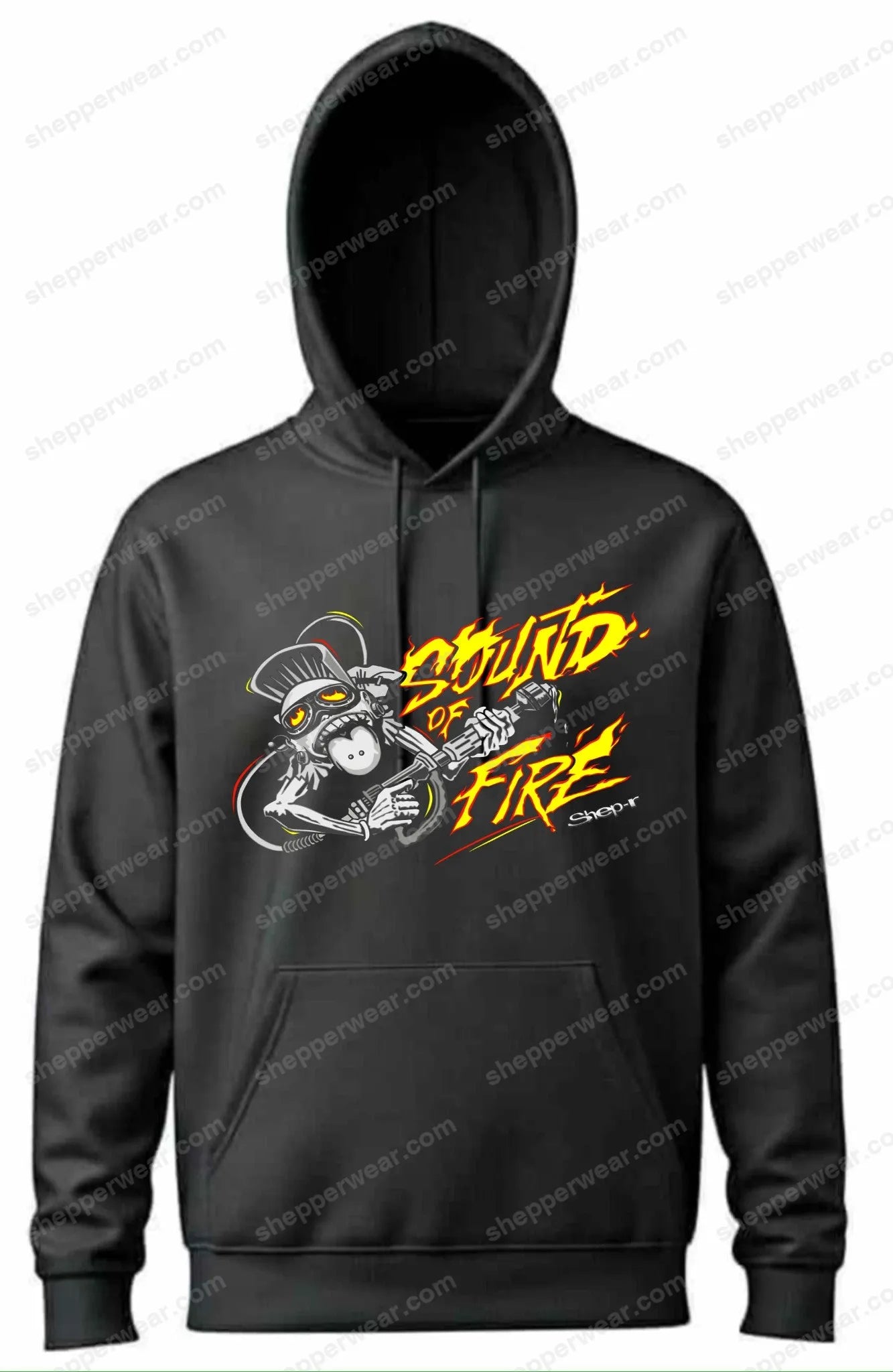 SWEAT RAVE MODELE SOUND OF FIRE - SWEAT A CAPUCHE