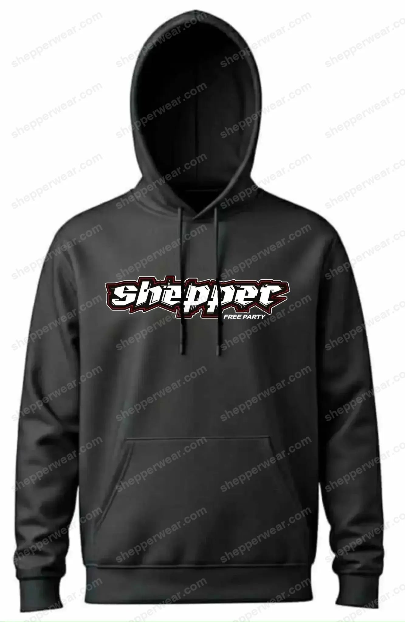 SWEAT RAVE MODELE  LA TETE DANS LES CAISSONS SHEPPERWEAR