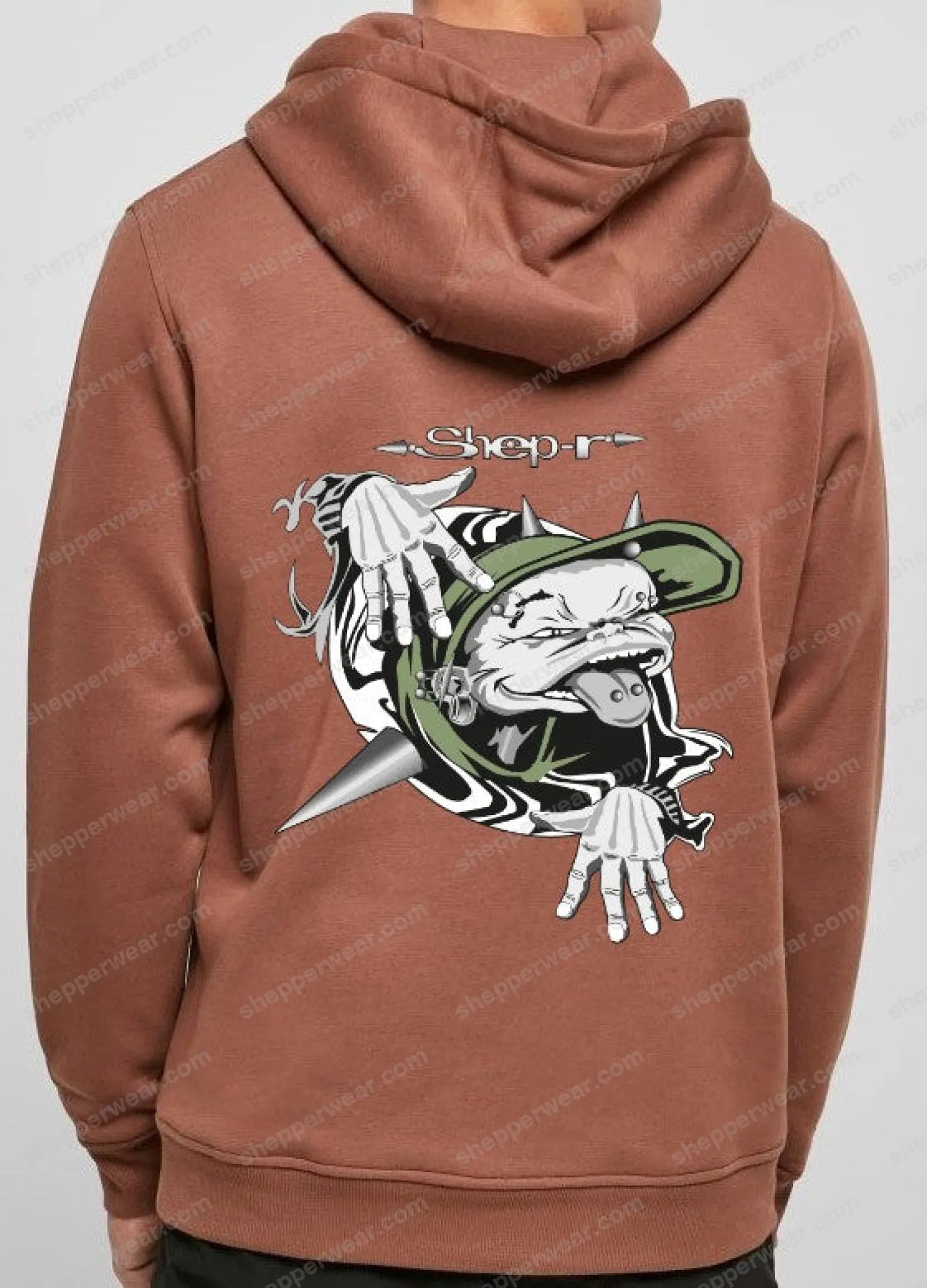 SWEAT RAVE MODELE TOXI CRAZY - SWEAT A CAPUCHE