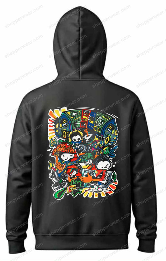 SWEAT ZIP BBS BUS - SWEAT ZIP