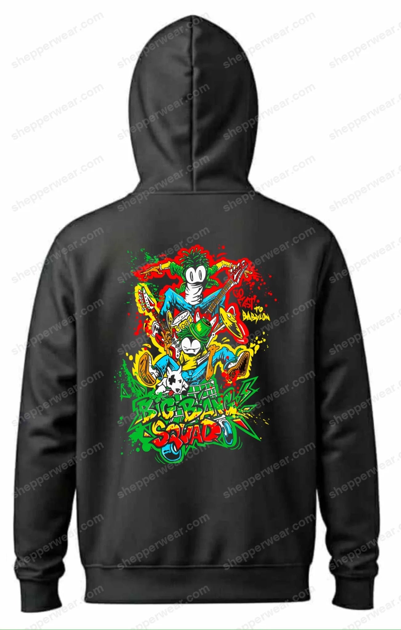 SWEAT ZIP BBS GO FAST TO BABYLON - SWEAT ZIP