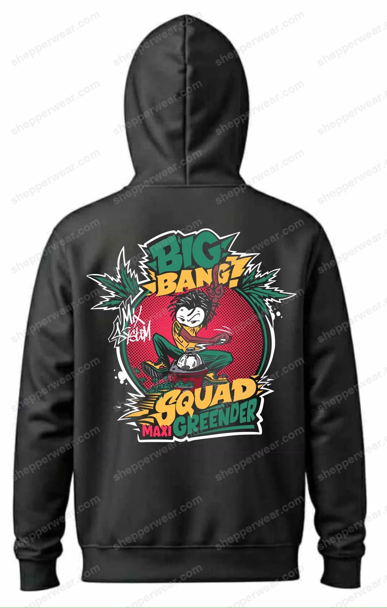 SWEAT ZIP BBS GREENDER - SWEAT ZIP