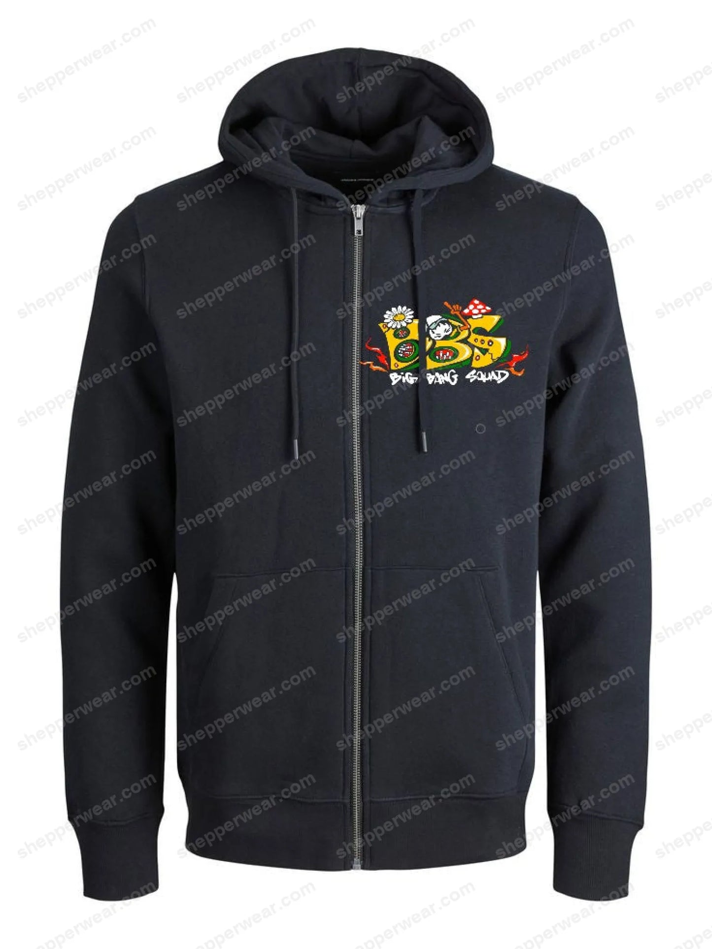 SWEAT ZIP BBS MUSHROOM - SWEAT ZIP