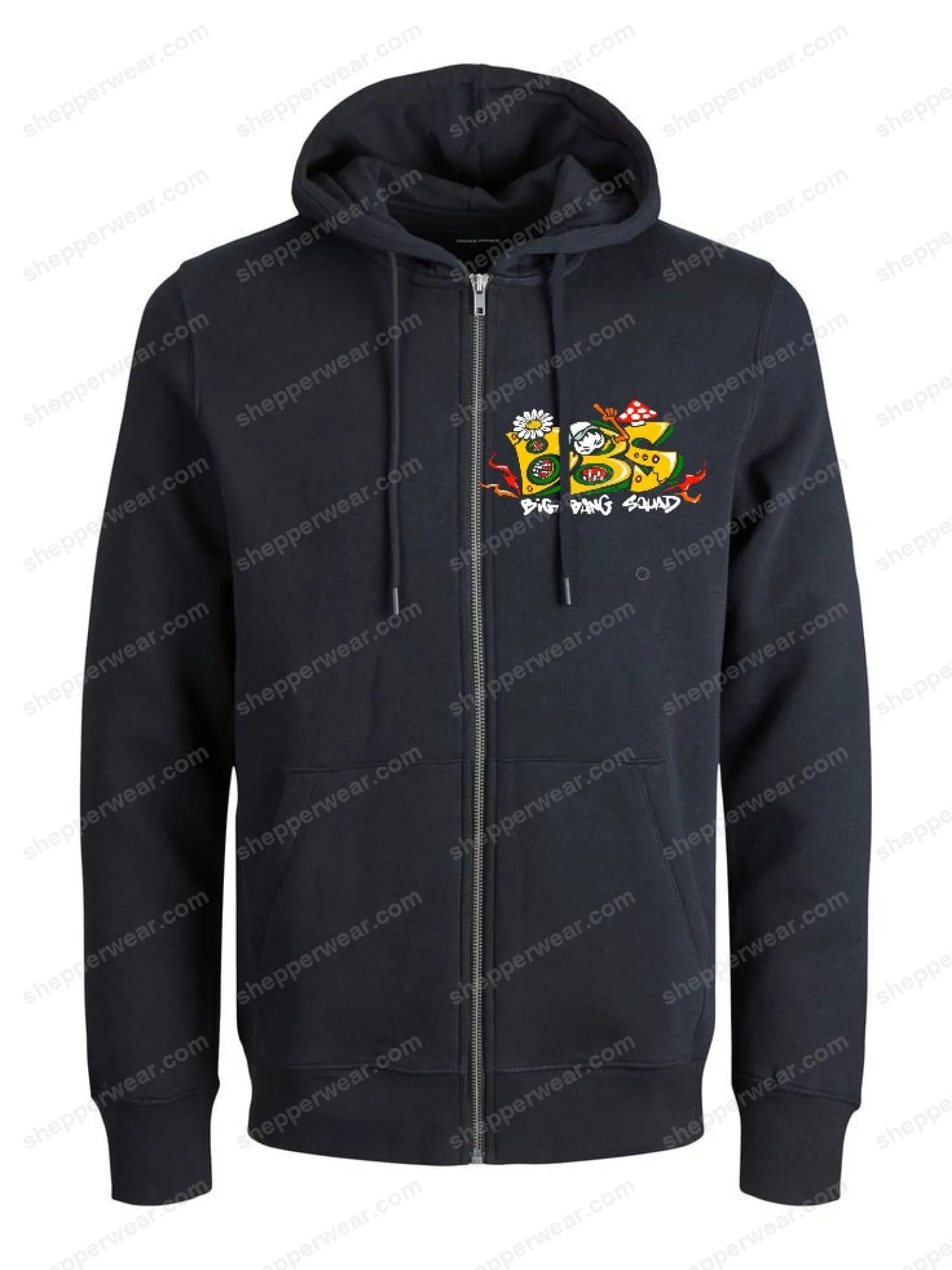 SWEAT ZIP BBS MUSHROOM - SWEAT ZIP