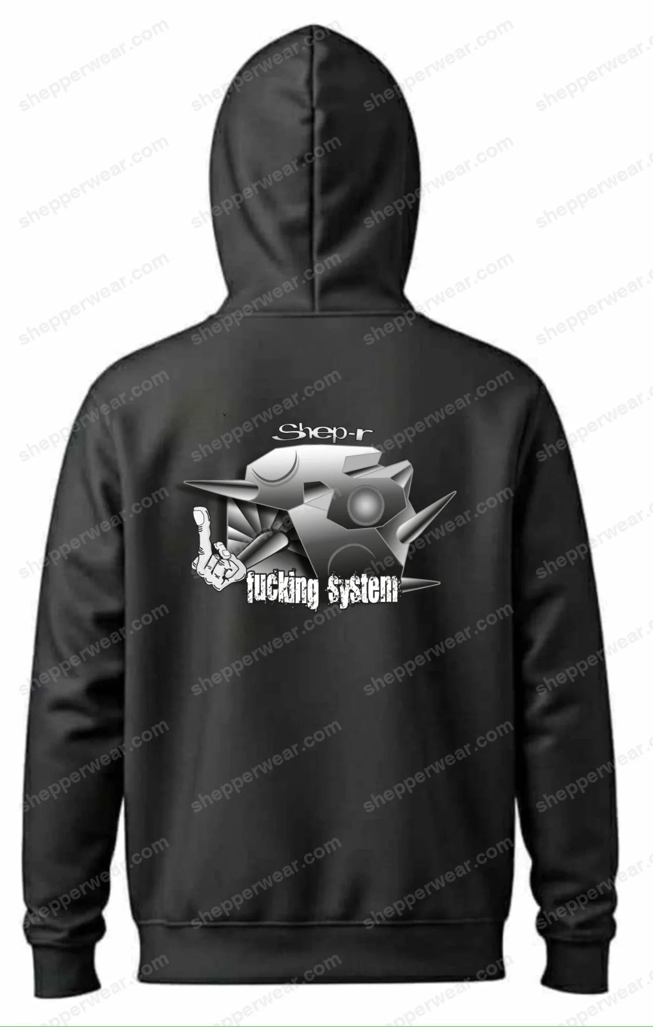 SWEAT ZIP MODELE FCKING SYSTEM - SWEAT ZIP