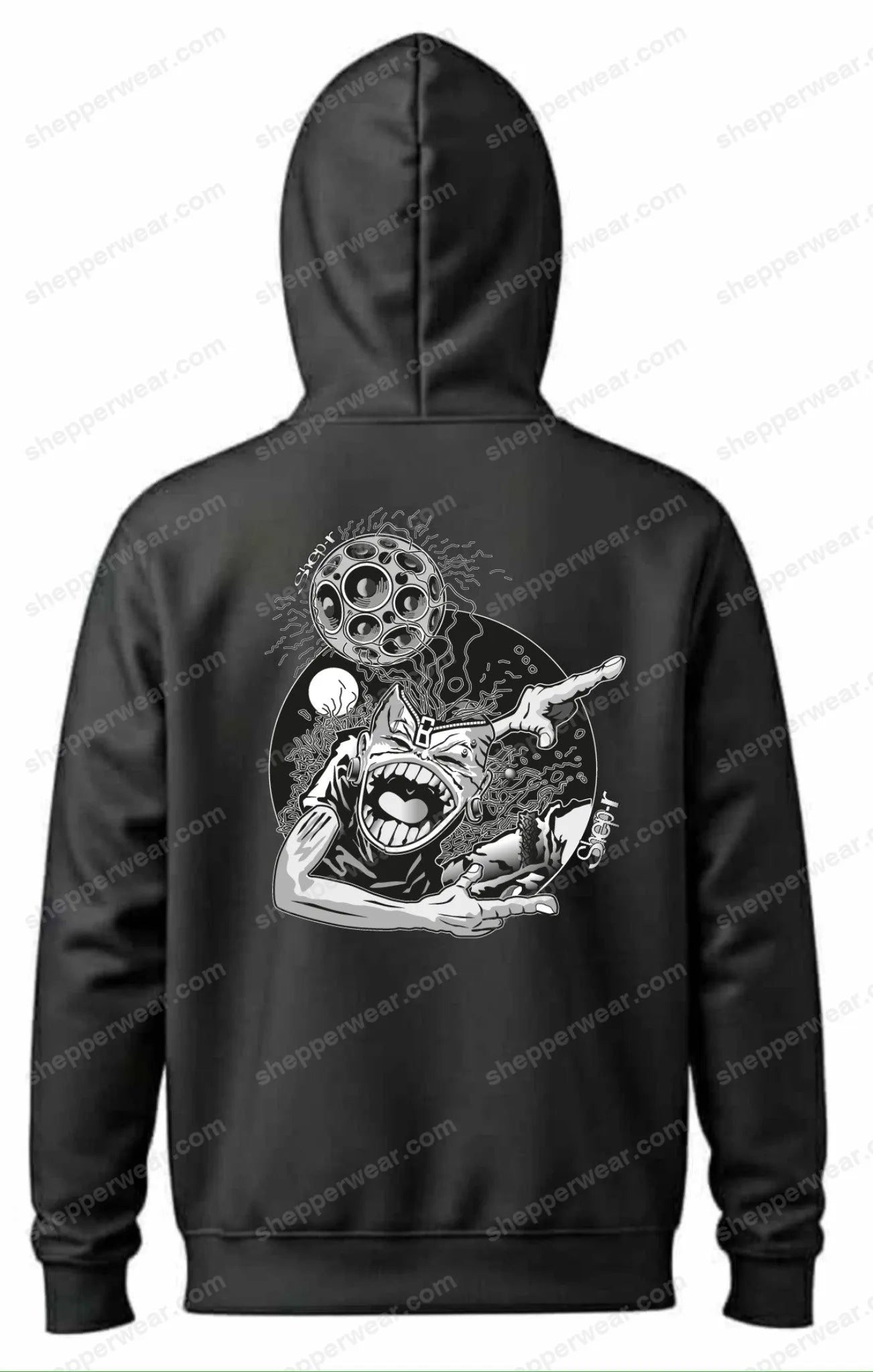 SWEAT ZIP MODELE TOXI GLOBE - SWEAT ZIP