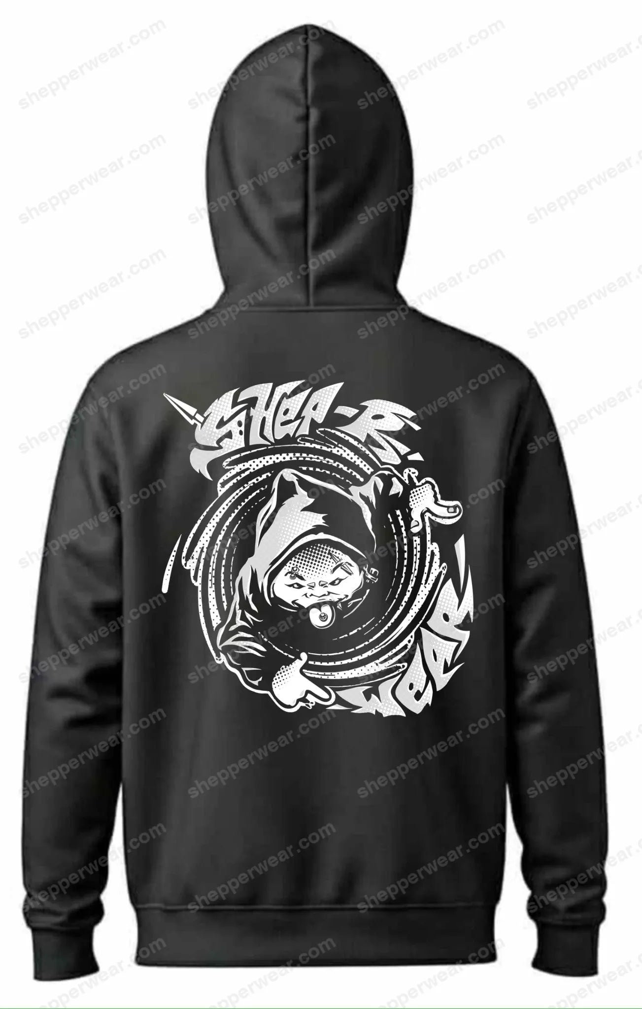 SWEAT ZIP MODELE TOXI TEUF - SWEAT ZIP