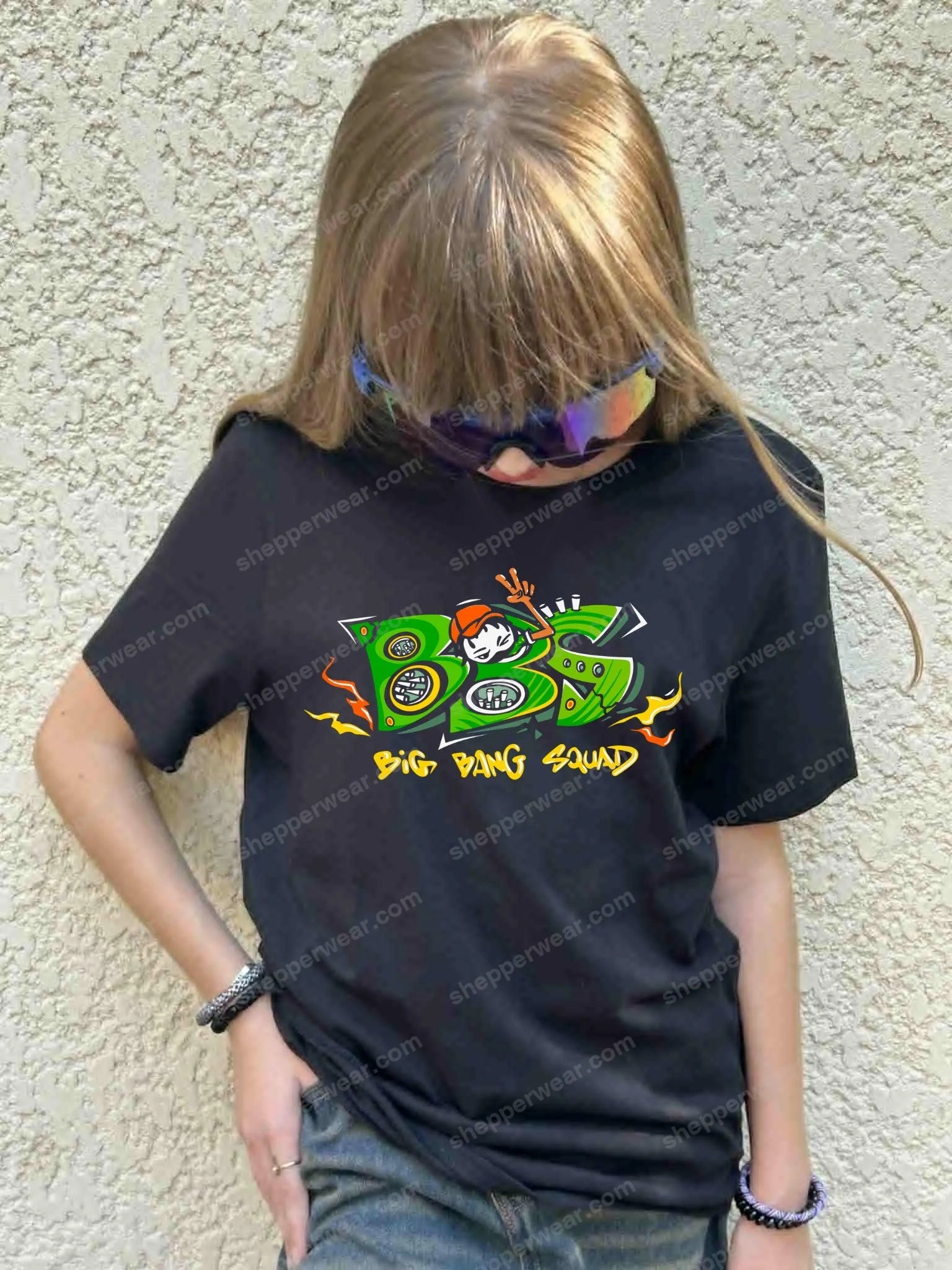T-SHIRT KIDS BBS GREEN - TEE-SHIRT