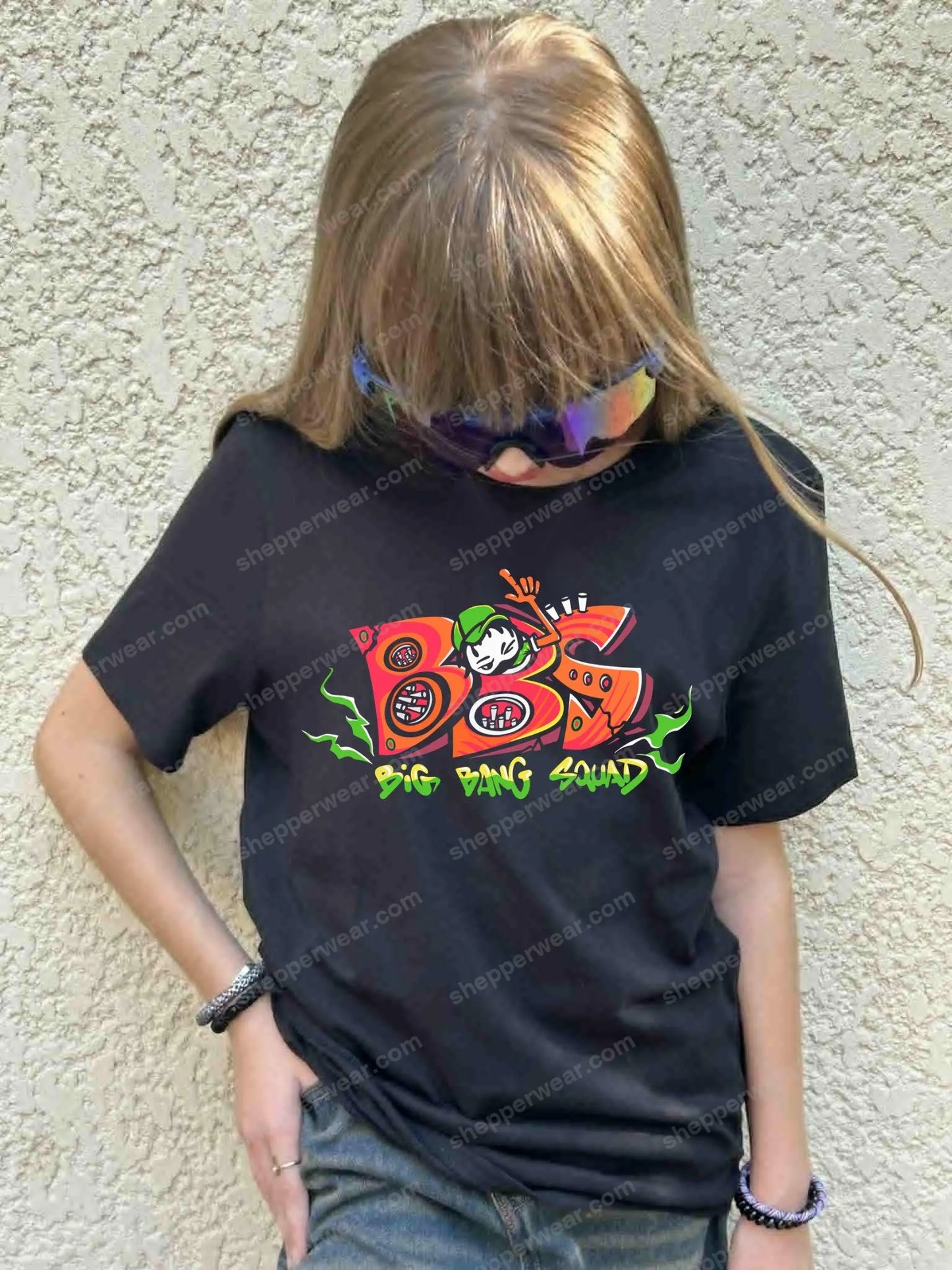 T-SHIRT KIDS BBS RED - TEE-SHIRT