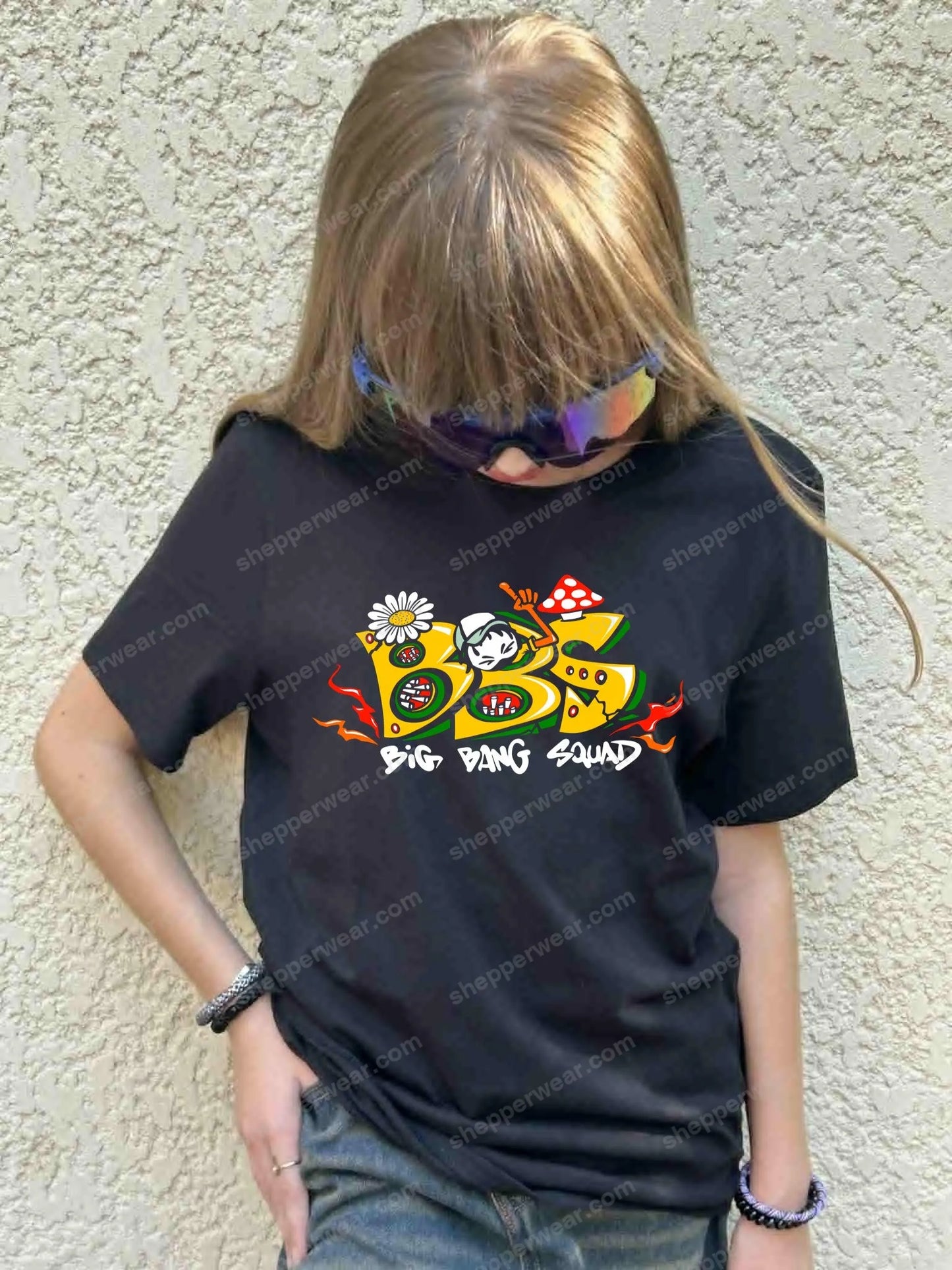 T-SHIRT KIDS BBS YELLOW - TEE-SHIRT