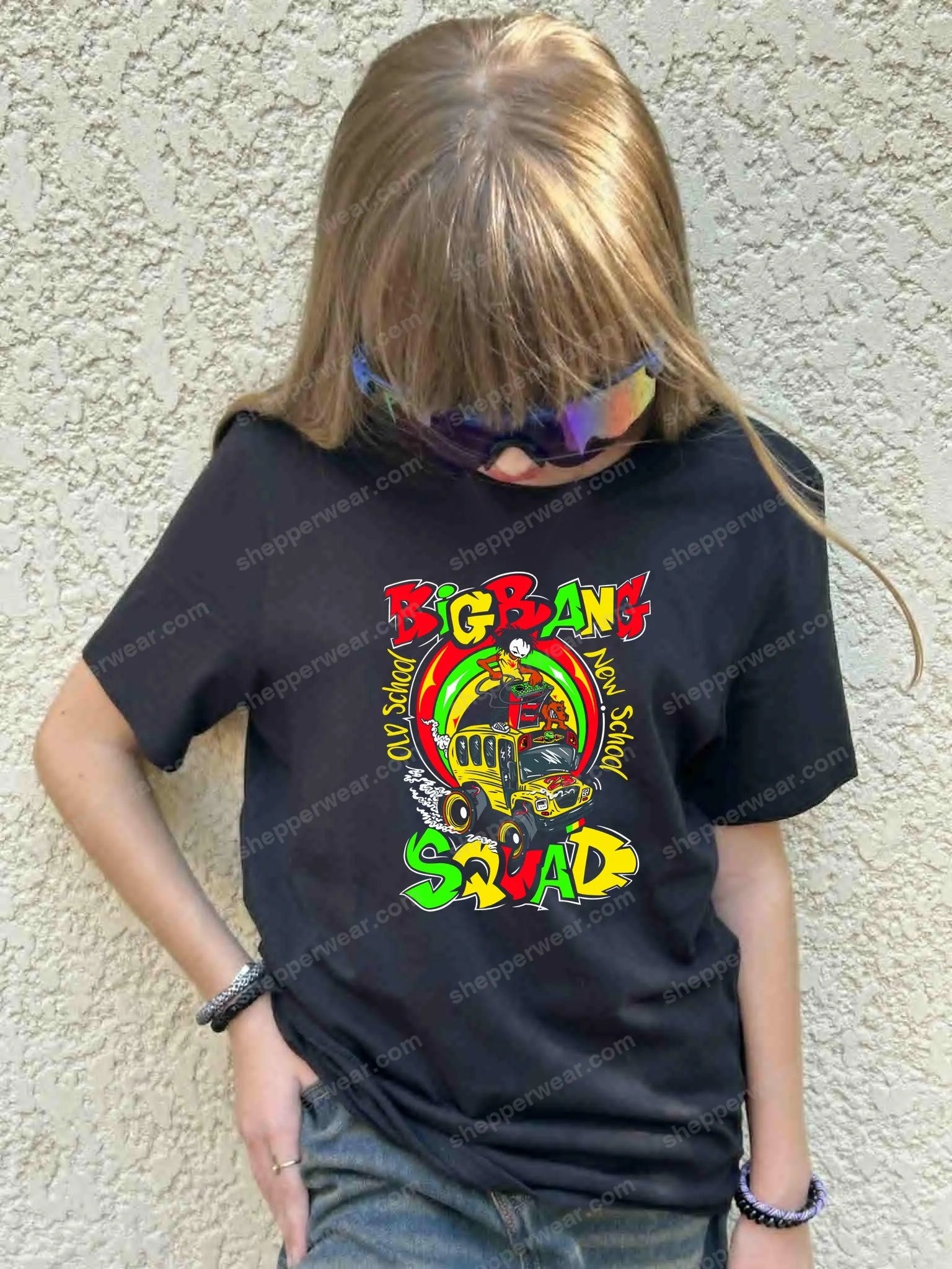 T-SHIRT KIDS SCHOOL BUS - TEE-SHIRT
