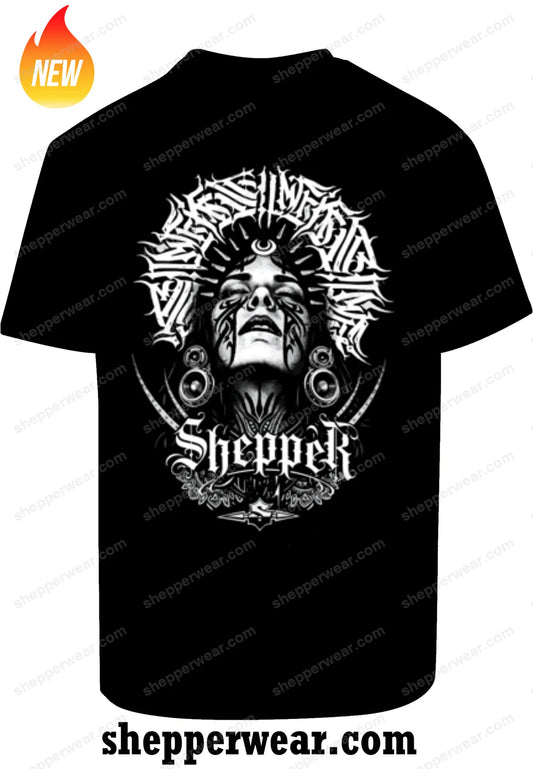 T-SHIRT MYSTIC RAVE - TEE-SHIRT IMPRESSION DOS