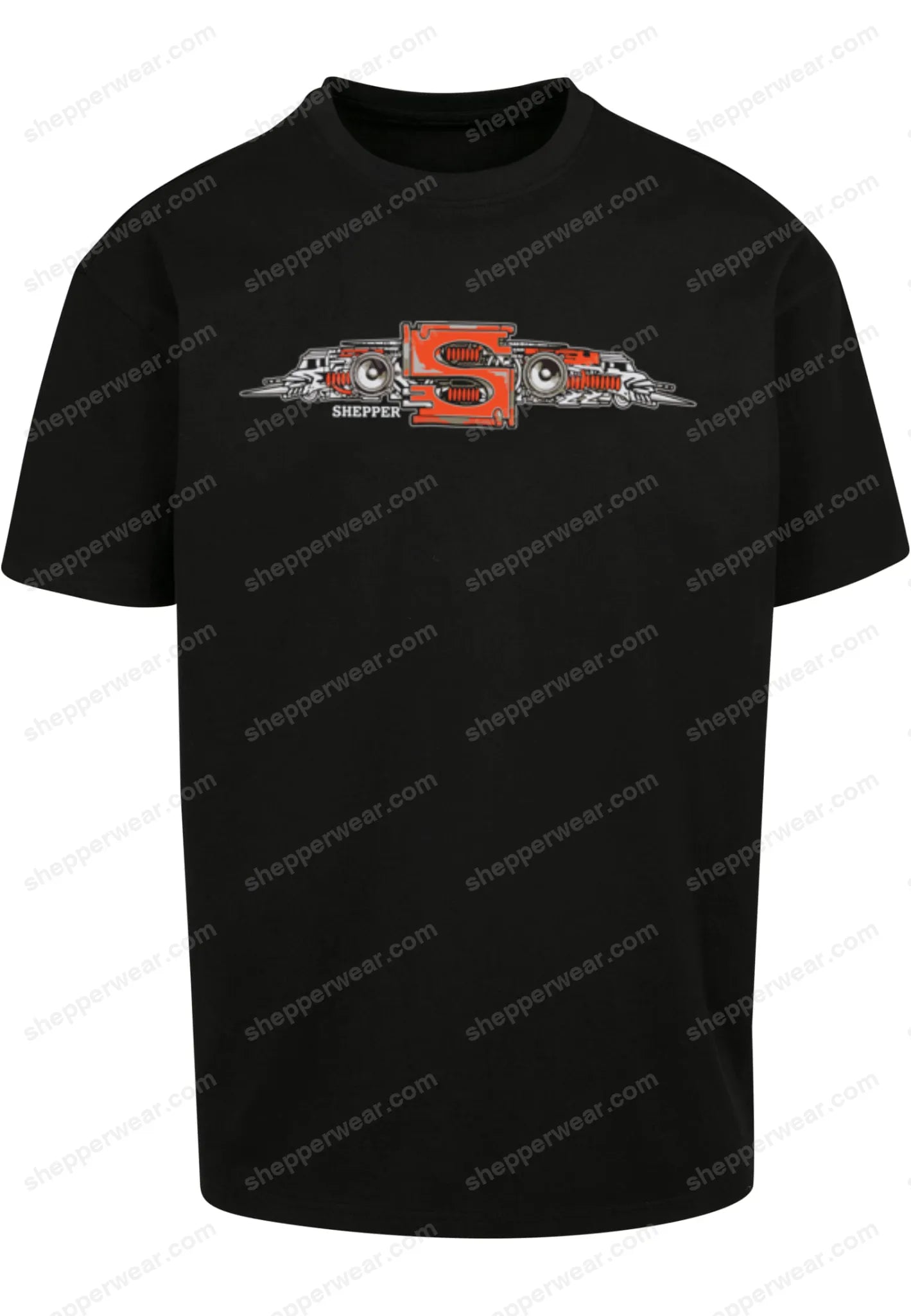 T-SHIRT RAVE STOP REPRESSION - TEE-SHIRT IMPRESSION DOS