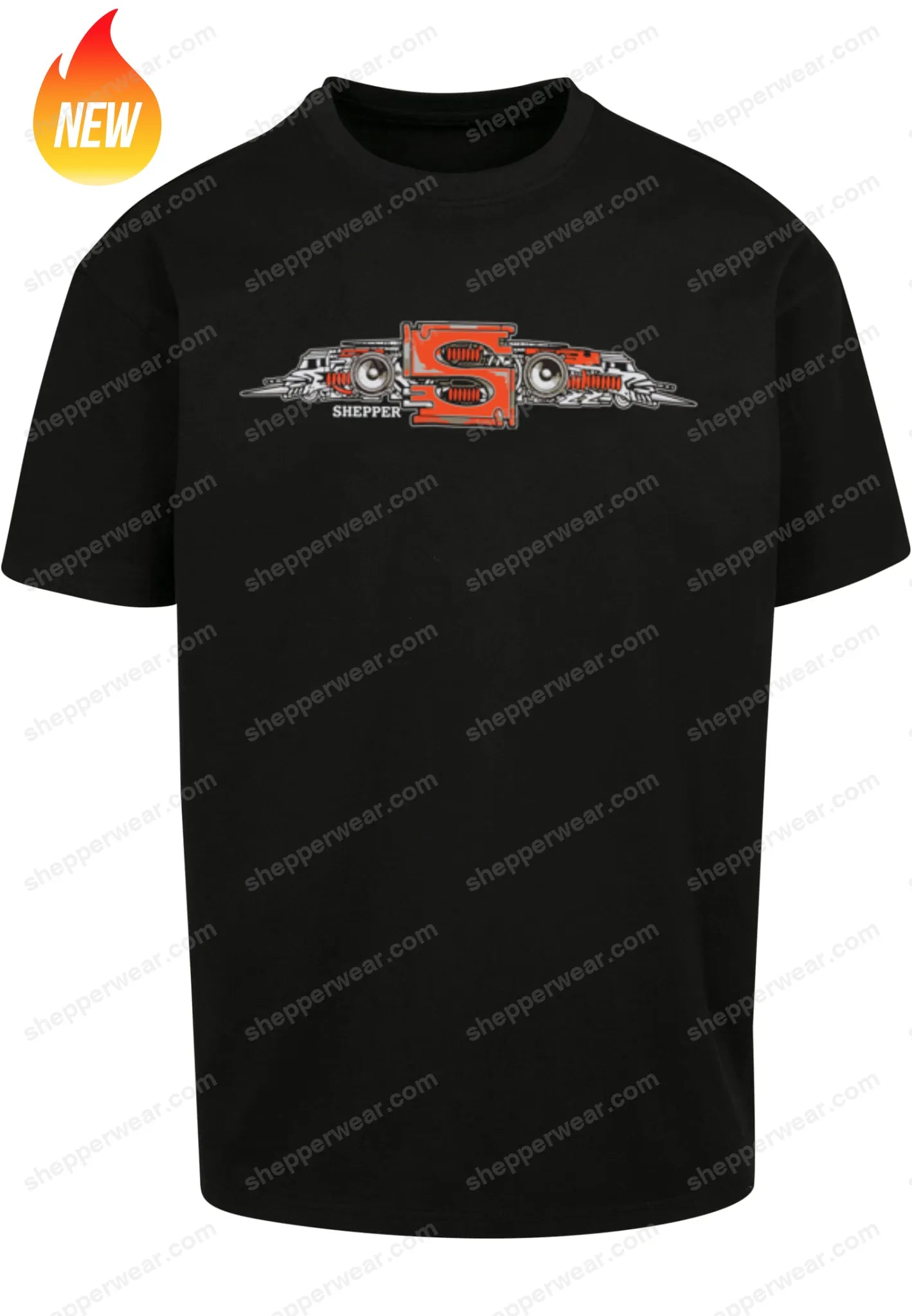 T-SHIRT RAVE STOP REPRESSION - TEE-SHIRT IMPRESSION DOS