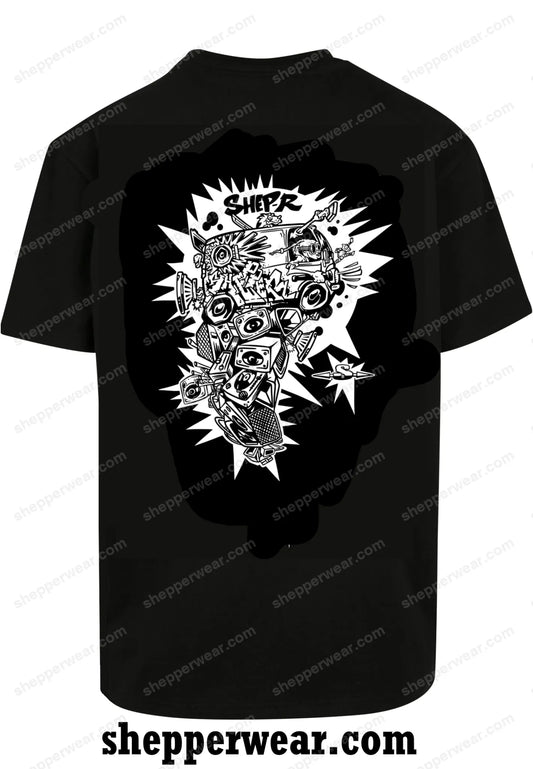 TEE-SHIRT RAVE MODELE CAMTAR - TEE-SHIRT