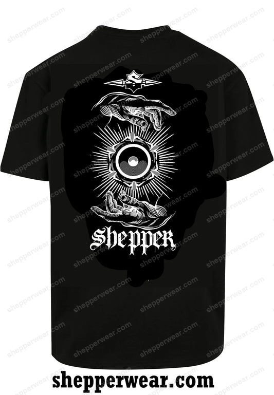TEE-SHIRT RAVE MODELE HANDS OF GOD - TEE-SHIRT