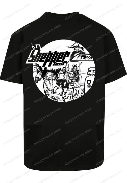 TEE-SHIRT RAVE MODELE SHEPPER TEUF SHEPPERWEAR