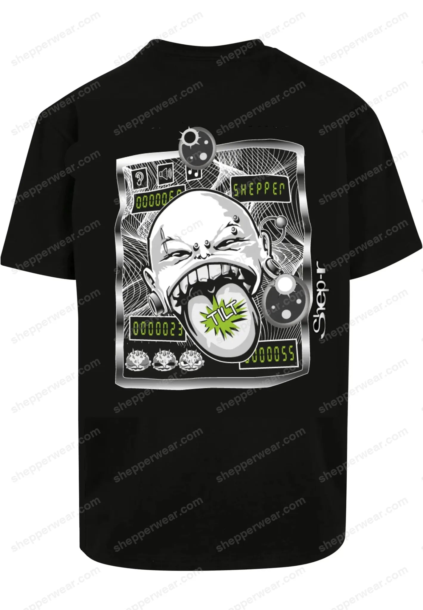 TEE-SHIRT RAVE MODELE TOXI FLIP SHEPPERWEAR